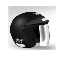 CASCO F-17 NEGRO MATE