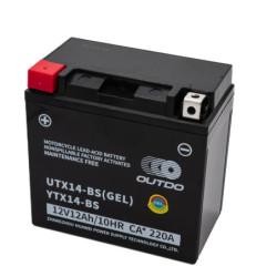 BAT OUTDO GEL YTX14-BS AGM...