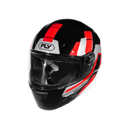 CASCO F-9 MATCH NEGRO/ROJO