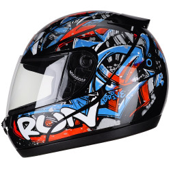CASCO DRIVE RUN NEGRO/ROJO
