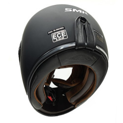 Casco El Dorado Classic Negro Mate/rojo S